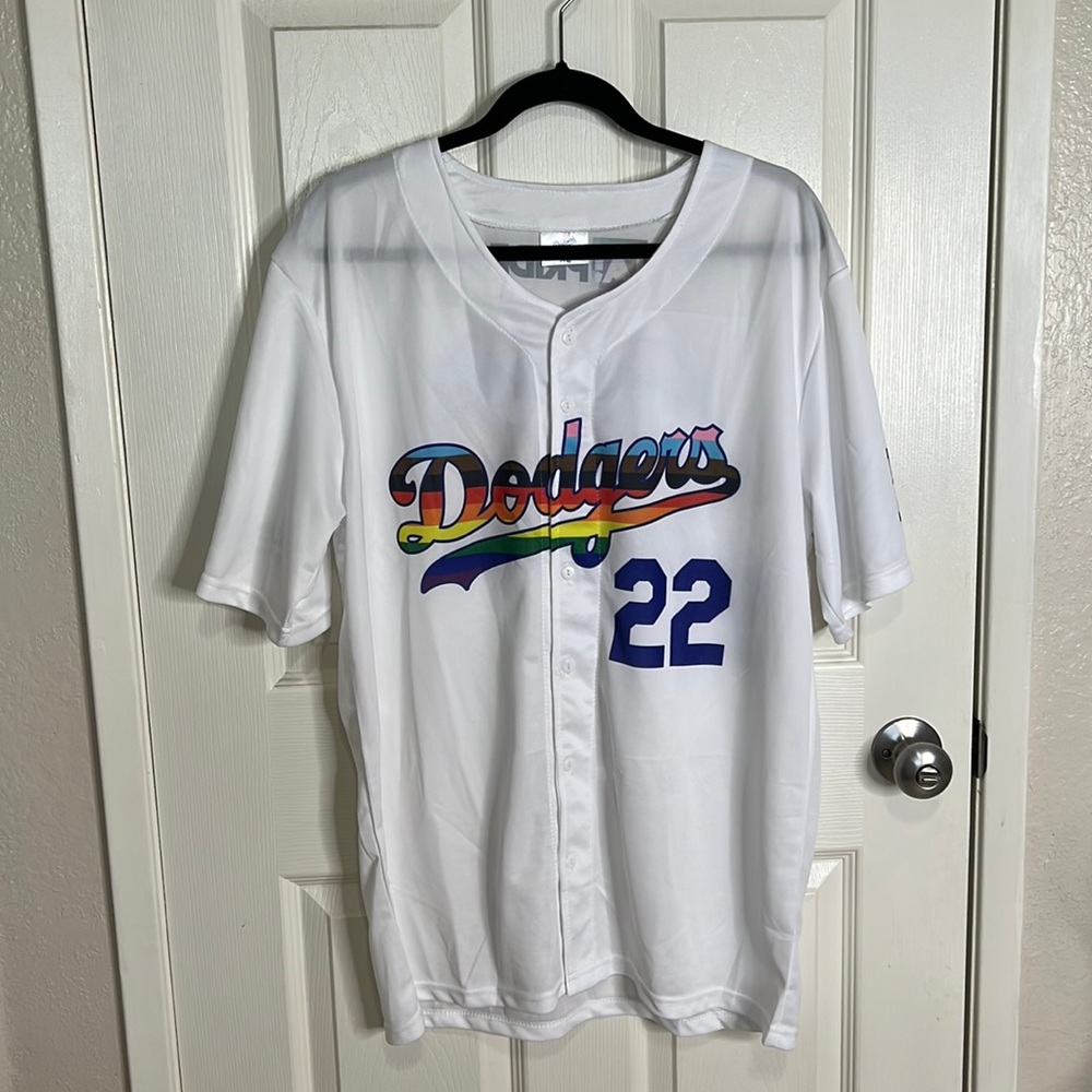Dodgers LA pride Jersey